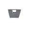 Simplify Small Shelf Storage Rattan Tote Basket in Charcoal 25454-CHARCOAL - alternate 3